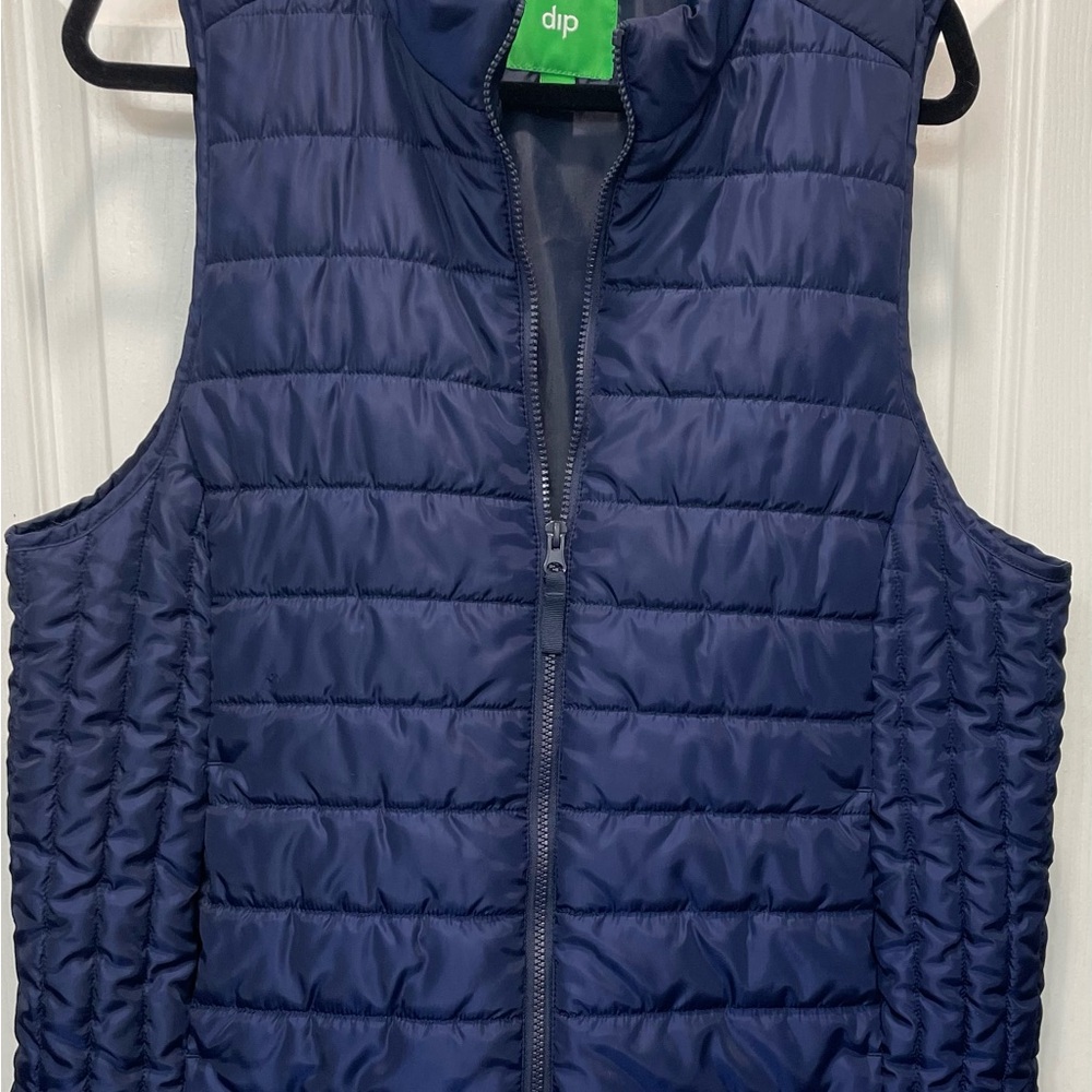 Dip Midnight Blue Quilted Vest